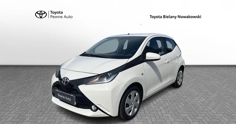 toyota aygo Toyota Aygo cena 42500 przebieg: 60545, rok produkcji 2017 z Miłomłyn
